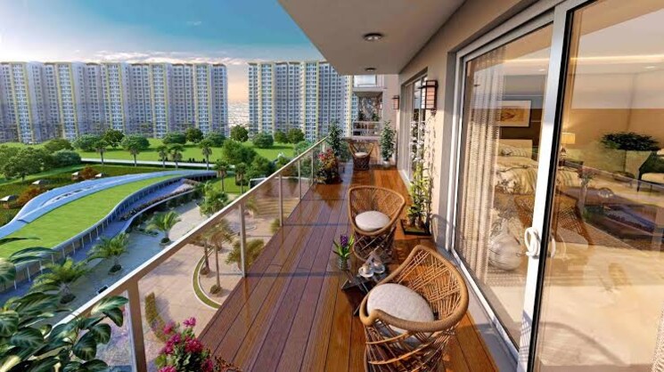 Balcony, sare-crescent-parc 3 Bedroom 1593 Sq.Ft. Apartment In Sector 92 Gurgaon 9326033