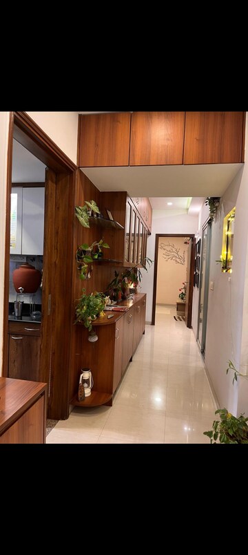 Building Lobby in 3 BHK Apartment at Thane West – for Rent