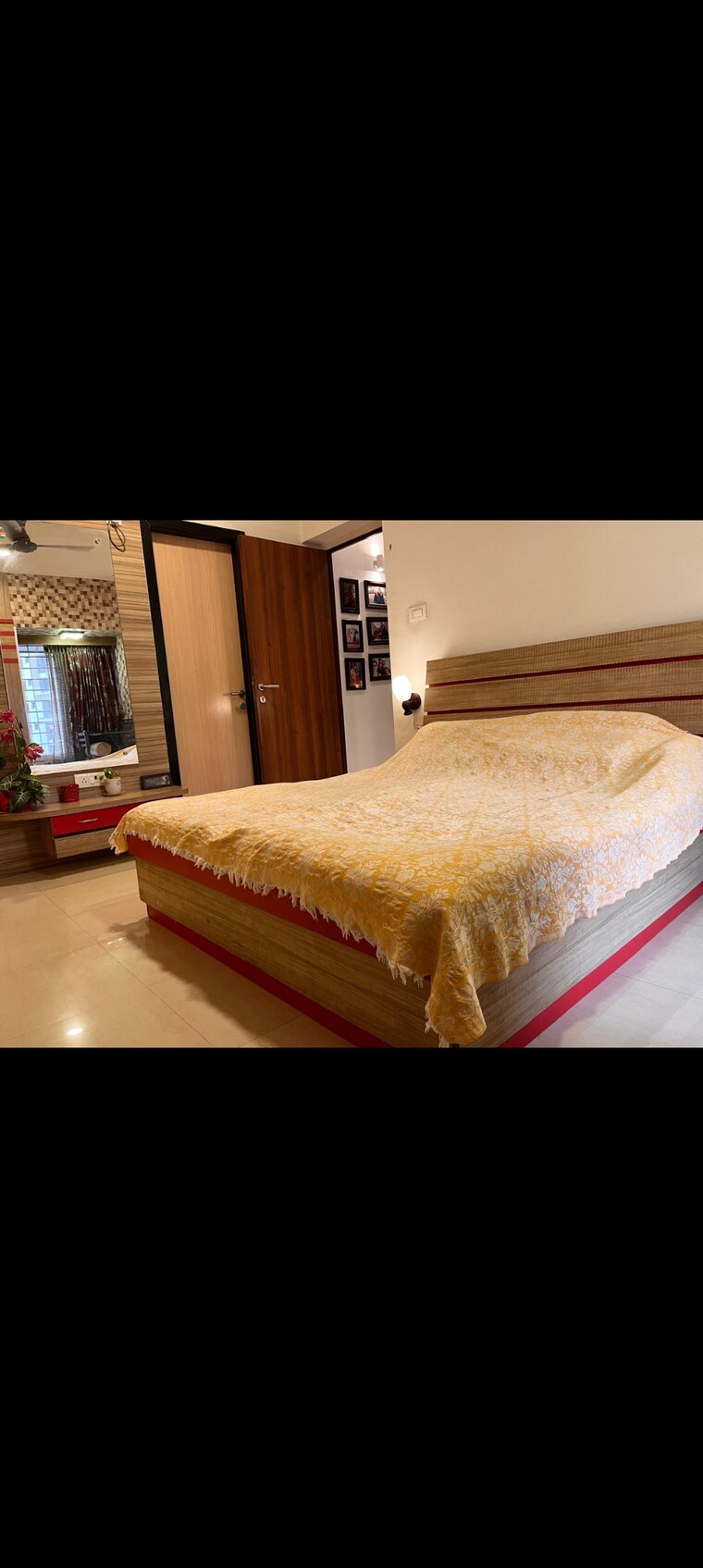 Bedroom, thane west 3 Bedroom 1400 Sq.Ft. Apartment In Thane West Thane 9326124