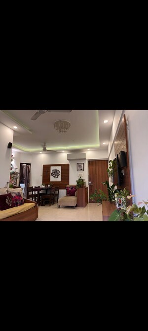 Living Room in 3 BHK Apartment at Thane West – for Rent