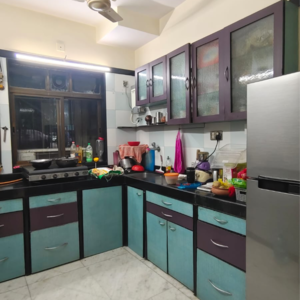 Kitchen in 2 BHK Apartment at Bandra Anand Vihar, Turner Road – for Rent
