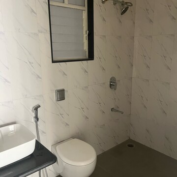 Bathroom in 1.5 BHK Apartment at Nyati Evita, Madhav Nagar – for Sale