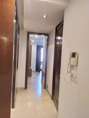 Building Lobby in 3 BHK Builder Floor at Greater Kailash I – for Rent