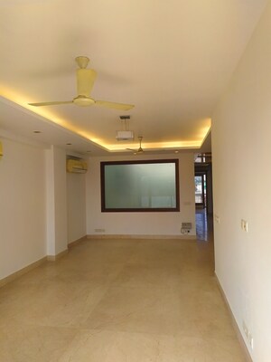 Living Room in 3 BHK Builder Floor at Greater Kailash I – for Rent