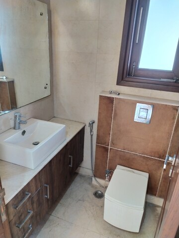 Attached Bathroom in 3 BHK Builder Floor at Greater Kailash I – for Rent