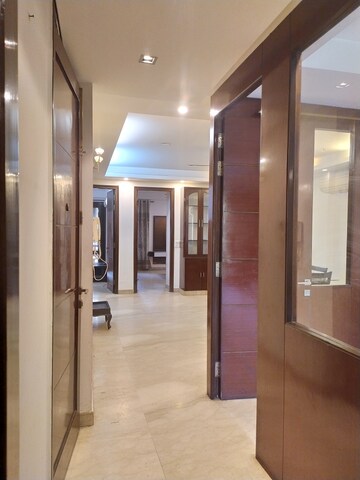 Building Lobby in 3 BHK Builder Floor at Greater Kailash I – for Rent