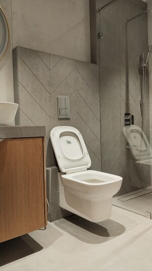 Bathroom in 3 BHK Apartment at Sheth Beau Pride, Bandra West – for Sale