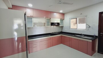 Kitchen in 3 BHK Apartment at Jayabheri The Summit, Narsingi – for Rent