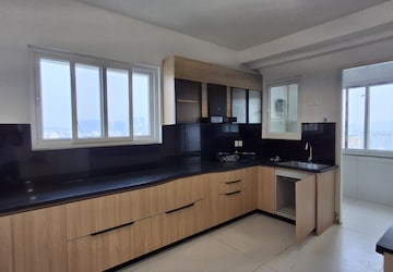 Kitchen in 3 BHK Apartment at Jayabheri The Nirvana, Gopanpally – for Rent