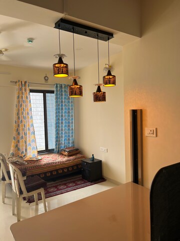 Living Room in 1 BHK Apartment at Bhaktamar Residency, Wadgaon Sheri – for Rent