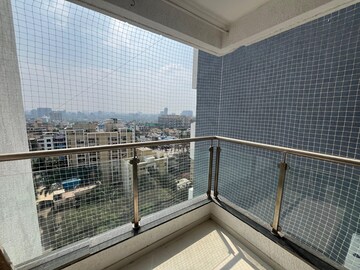 Balcony in 1 BHK Apartment at Bhaktamar Residency, Wadgaon Sheri – for Rent