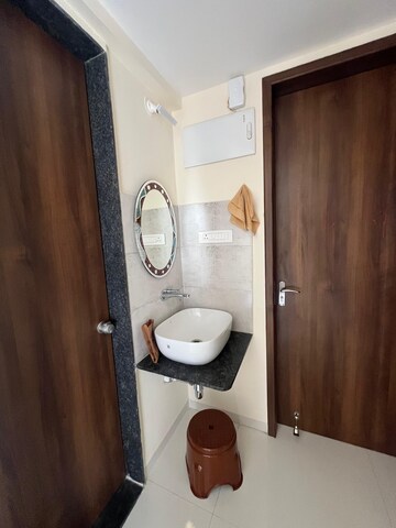 Bathroom in 1 BHK Apartment at Bhaktamar Residency, Wadgaon Sheri – for Rent