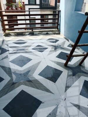 Staircase in 1.5 BHK Builder Floor at Sector 18 – for Rent