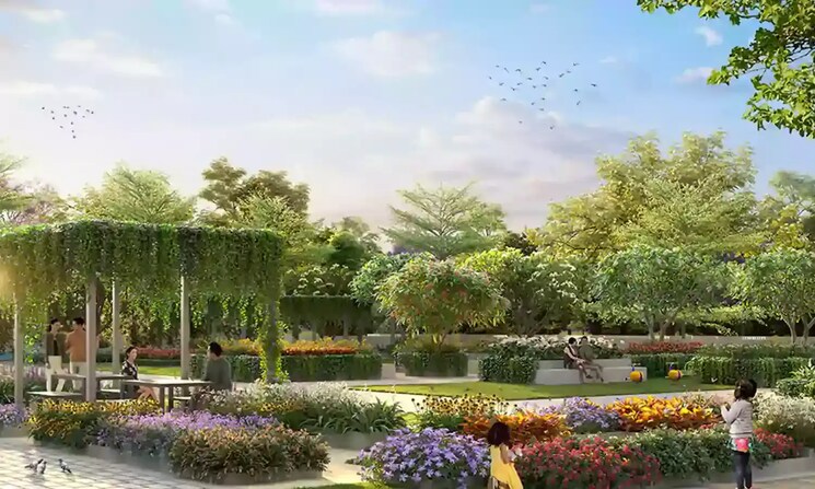 Garden, godrej-ananda 3 Bedroom 1588 Sq.Ft. Apartment In Bagaluru Bangalore 9326220