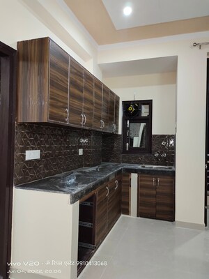 Kitchen in 1 BHK Builder Floor at Palm Residency Chhatarpur, Chattarpur – for Rent