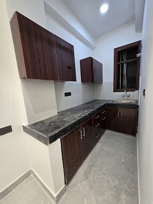 Kitchen in 1 BHK Builder Floor at Palm Residency Chhatarpur, Chattarpur – for Rent