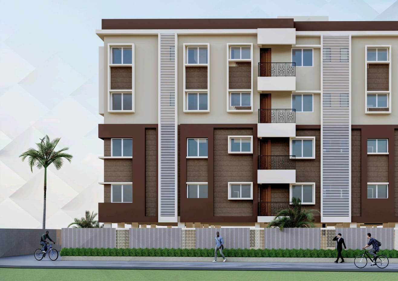 3 BHK + Pooja Room Apartment For Sale in Pradhan Nagar