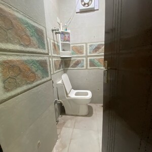 Bathroom in 3 BHK Builder Floor at Chattarpur – for Rent