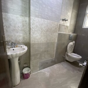 Bathroom in 3 BHK Builder Floor at Chattarpur – for Rent