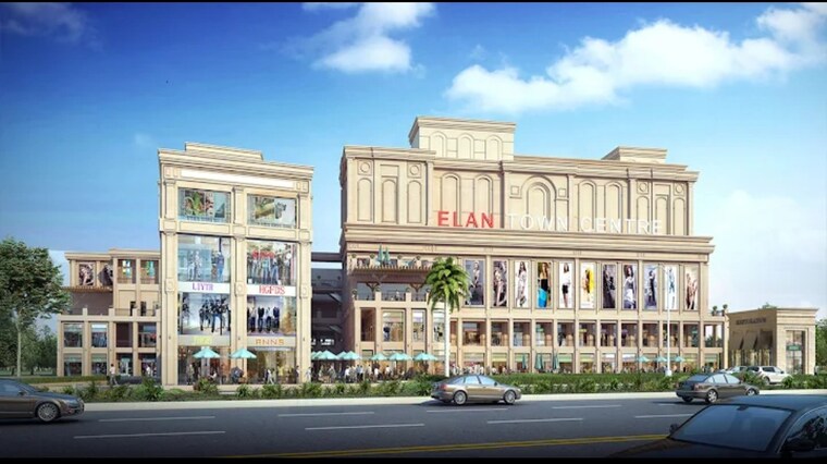 Exterior View, elan-town-centre Commercial Shop 420 Sq.Ft. In Sector 67 Gurgaon 9326278