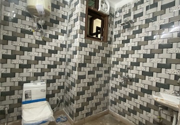 Bathroom in 2 BHK Builder Floor at Chattarpur – for Rent