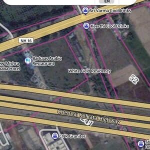  Land – Map Location View at Vanukuru - for Sale