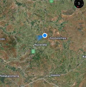  Land – Map Location View at Vijayawada One Town - for Sale