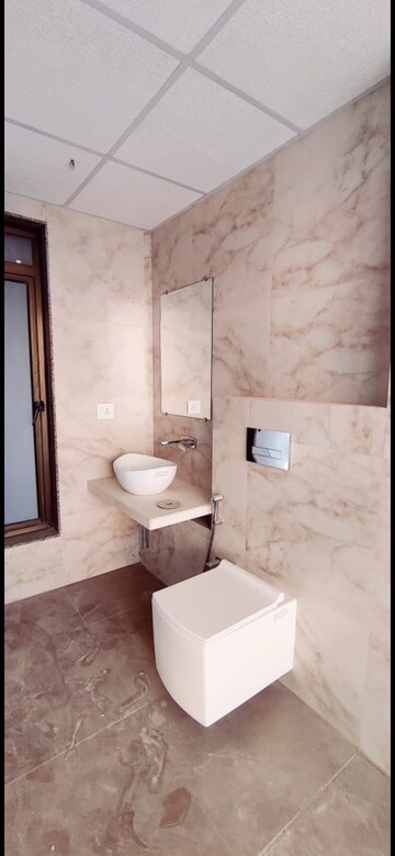 Bathroom in 3 BHK Independent House at Shapoorji Pallonji Vicinia, Powai – for Rent