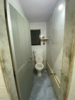 Bathroom in 1 BHK Apartment at Samta Chs Airoli, Airoli – for Rent