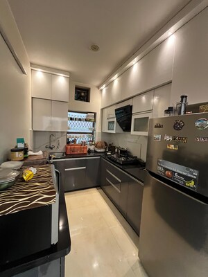 Kitchen in 3 BHK Apartment at Brij Vihar – for Sale