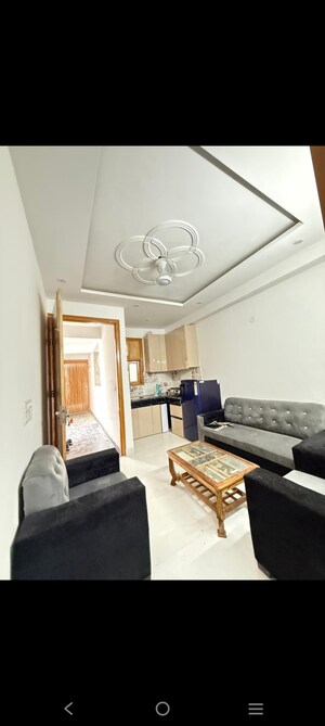 Living Room in 1 BHK Builder Floor at Saket – for Rent