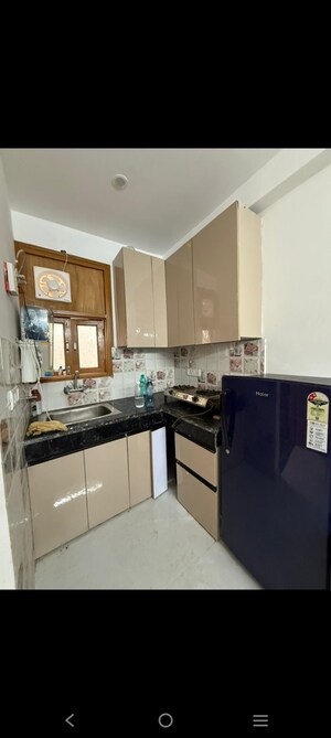 Kitchen in 1 BHK Builder Floor at Saket – for Rent
