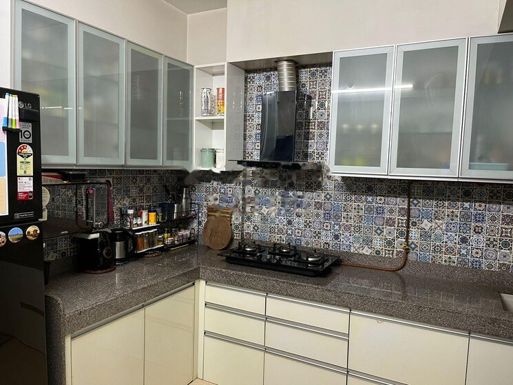 Kitchen, five-star-royal-entrada 2 Bedroom 804 Sq.Ft. Apartment In Wakad Pune 9326449