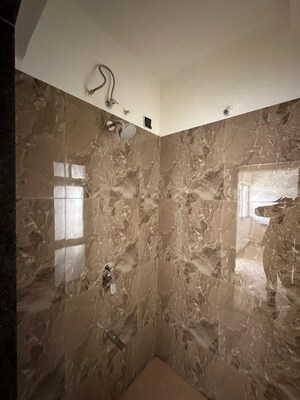 Bathroom in 1 BHK Apartment at VTP Cygnus, Kharadi – for Rent