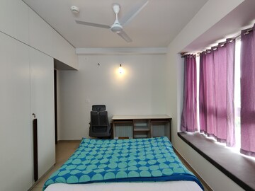 Bedroom in 2 BHK Apartment at Bhartiya Nikoo Homes Phase 2, Thanisandra Main Road – for Rent