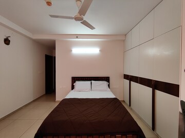 Bedroom in 2 BHK Apartment at Bhartiya Nikoo Homes Phase 2, Thanisandra Main Road – for Rent