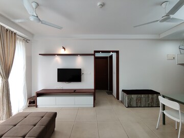 Bedroom in 2 BHK Apartment at Bhartiya Nikoo Homes Phase 2, Thanisandra Main Road – for Rent