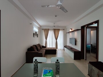 Team Area in 2 BHK Apartment at Bhartiya Nikoo Homes Phase 2, Thanisandra Main Road – for Rent