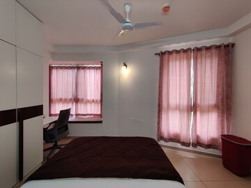 Bedroom in 2 BHK Apartment at Bhartiya Nikoo Homes Phase 2, Thanisandra Main Road – for Rent