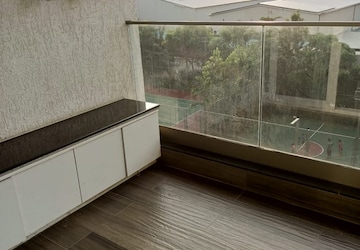 Balcony in 3 BHK Apartment at Trendset Jayabheri Elevate, Madhapur – for Rent