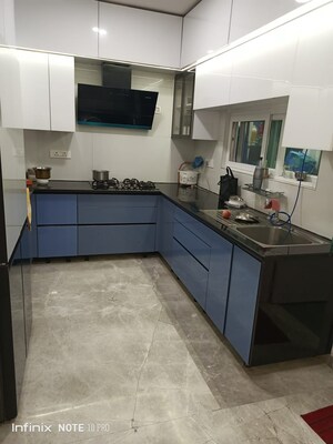 Kitchen in 3 BHK Apartment at Trendset Jayabheri Elevate, Madhapur – for Rent