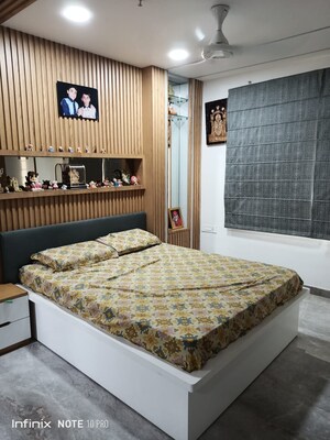 Bedroom in 3 BHK Apartment at Trendset Jayabheri Elevate, Madhapur – for Rent