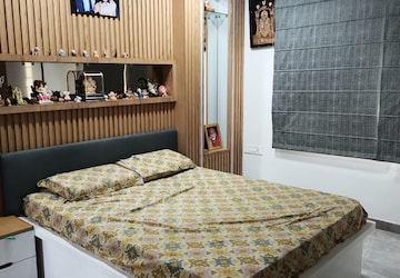 Bedroom in 3 BHK Apartment at Trendset Jayabheri Elevate, Madhapur – for Rent