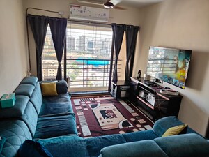 Living Room in 1 BHK Apartment at CIDCO Vastu Vihar, Kharghar – for Sale
