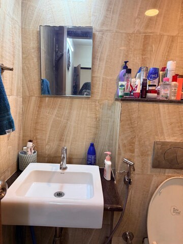 Bathroom in 1 BHK Apartment at Lodha Amara, Kolshet Road – for Sale
