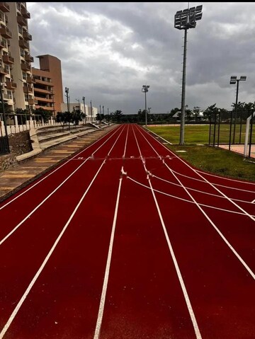 Balcony in 3 BHK Apartment at VTP Beaumonde, Kharadi – for Rent