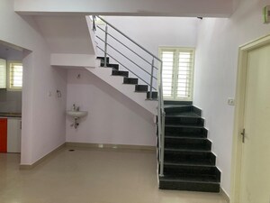 Staircase in 3 BHK Villa at MBR Brickfield Shelters, Chandapura – for Rent
