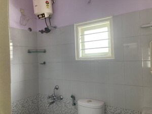Bathroom in 3 BHK Villa at MBR Brickfield Shelters, Chandapura – for Rent