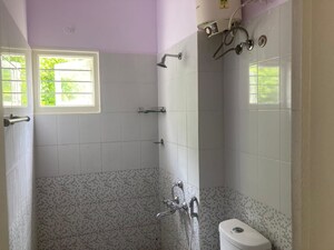Bathroom in 3 BHK Villa at MBR Brickfield Shelters, Chandapura – for Rent