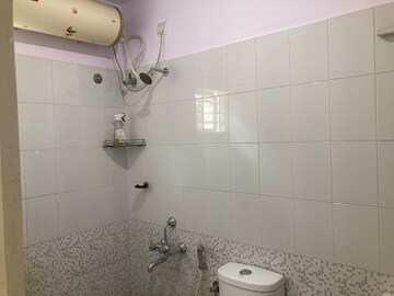 Bathroom in 3 BHK Villa at MBR Brickfield Shelters, Chandapura – for Rent